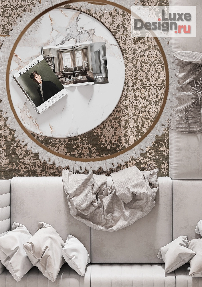 Дизайн интерьера трехкомнатной квартиры "Квартира, ул. Марата 21 (г. Курск)" (фото 9)