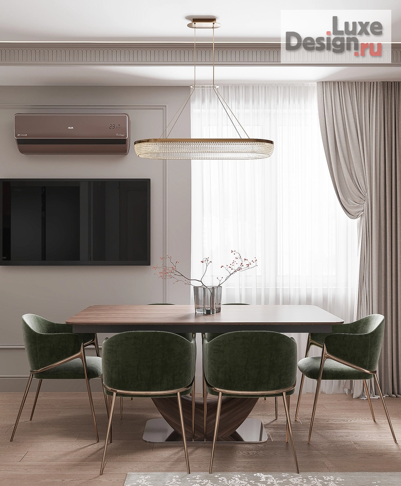 Дизайн интерьера трехкомнатной квартиры "Квартира, ул. Марата 21 (г. Курск)" (фото 10)