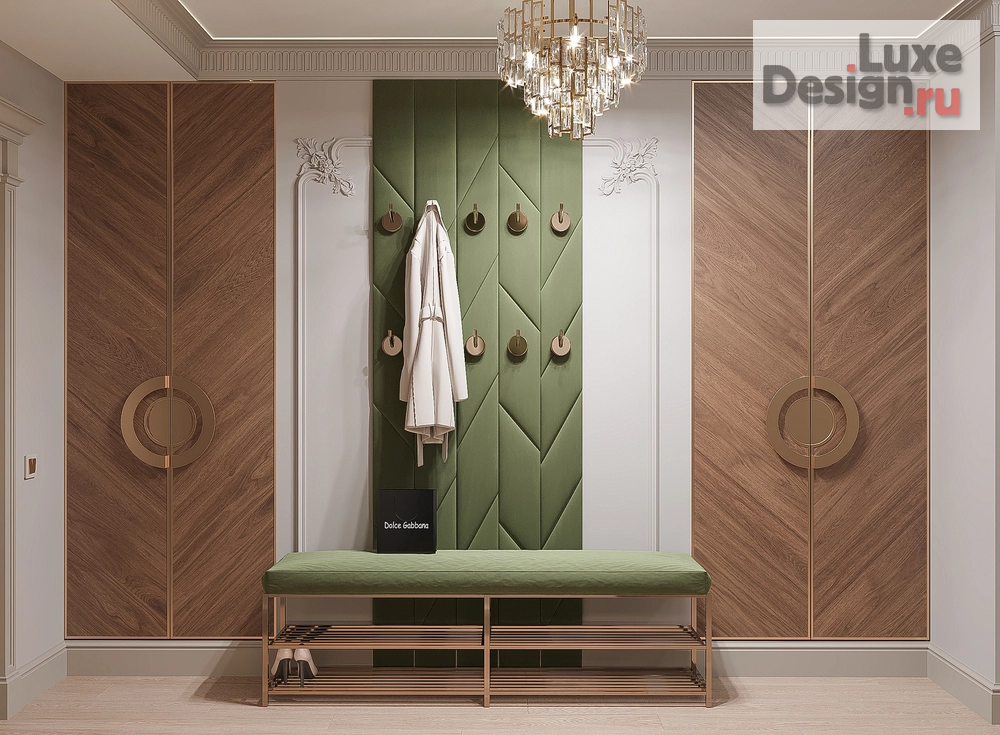 Дизайн интерьера трехкомнатной квартиры "Квартира, ул. Марата 21 (г. Курск)" (фото 1)