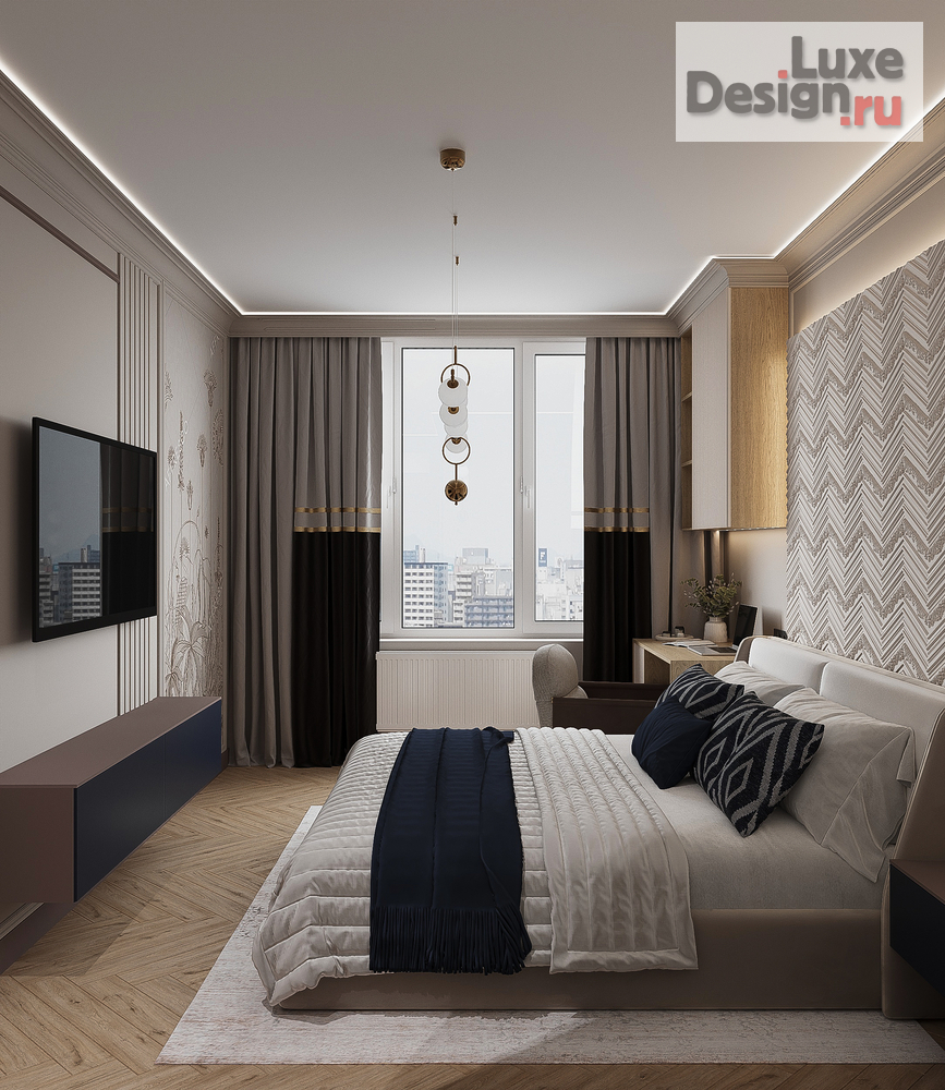 Дизайн интерьера трехкомнатной квартиры "ЖК "Варшавская Live"" (фото 17)