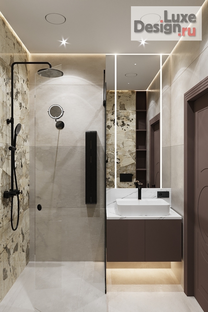 Дизайн интерьера трехкомнатной квартиры "ЖК "Варшавская Live"" (фото 19)