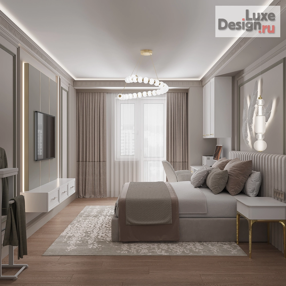 Дизайн интерьера трехкомнатной квартиры "Квартира, ул. Марата 21 (г. Курск)" (фото 14)