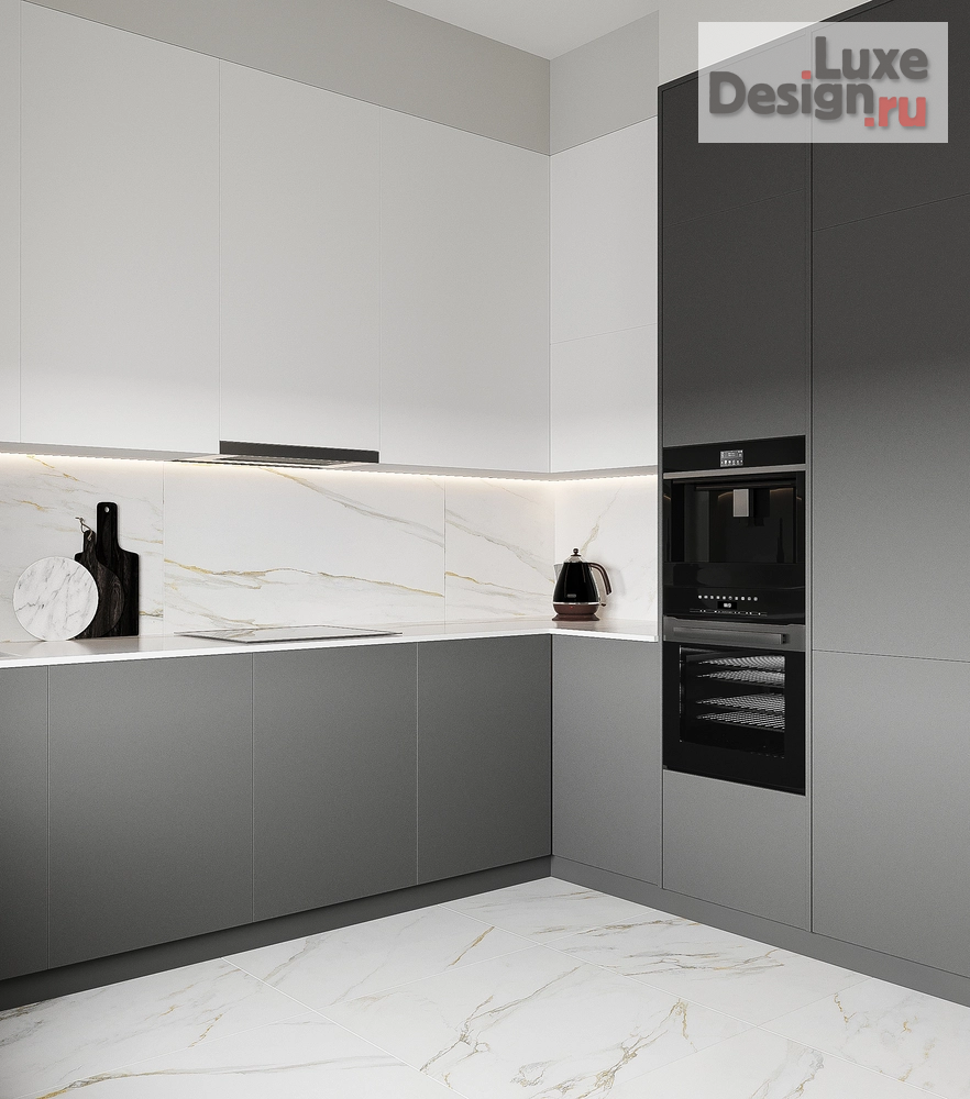 Дизайн интерьера гостиной "Кухня/ гостиная в частном доме" (фото 9)