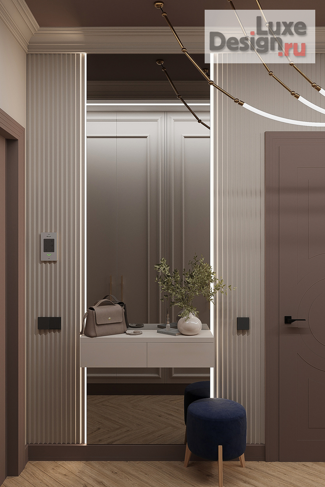 Дизайн интерьера трехкомнатной квартиры "ЖК "Варшавская Live"" (фото 6)