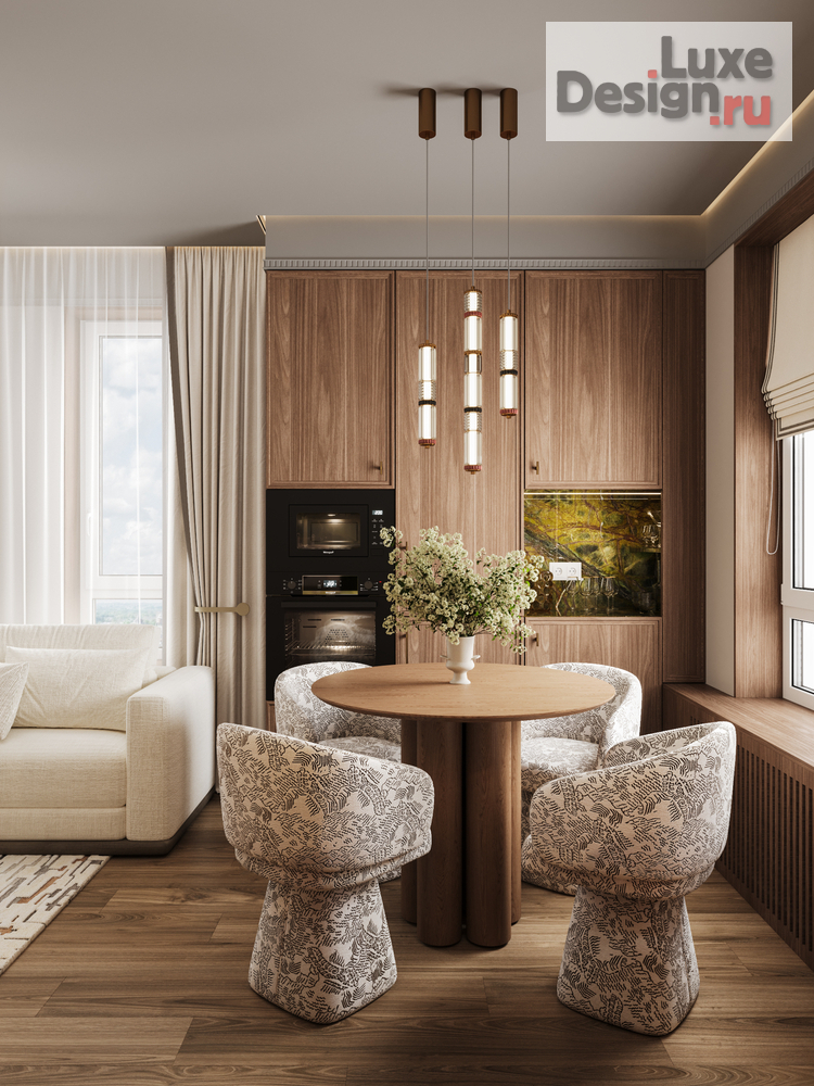 Дизайн интерьера двухкомнатной квартиры "ЖК Mypriority Дубровка" (фото 11)