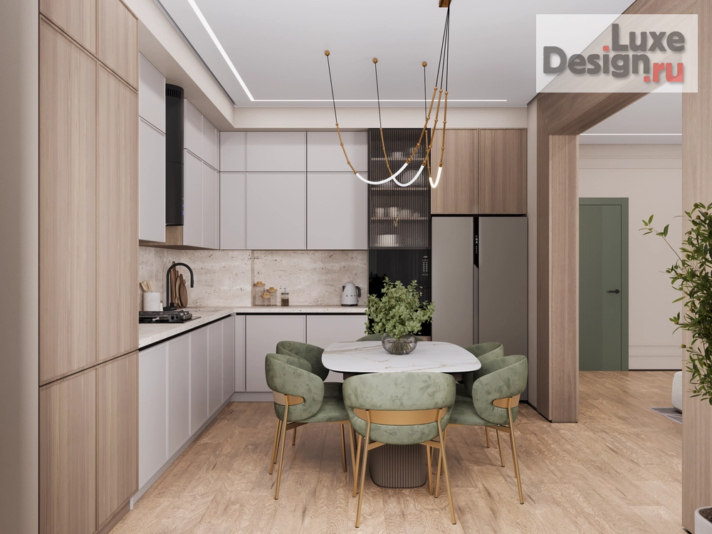 Дизайн интерьера трехкомнатной квартиры "ЖК "Сергиевский"" (фото 11)