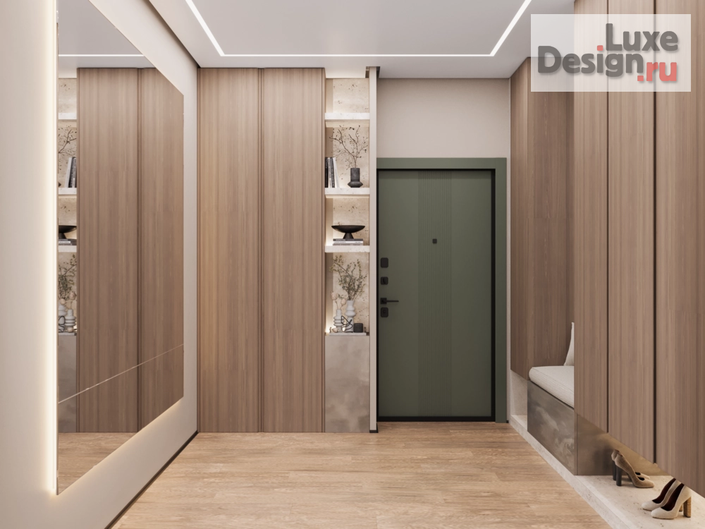 Дизайн интерьера трехкомнатной квартиры "ЖК "Сергиевский"" (фото 3)