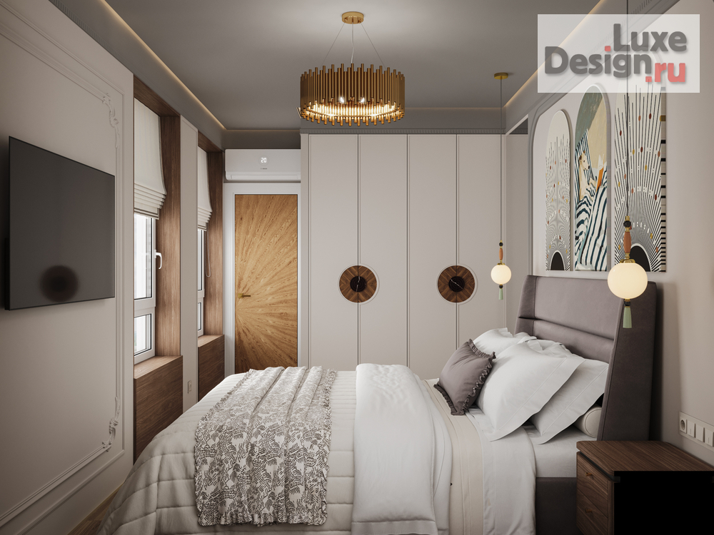 Дизайн интерьера двухкомнатной квартиры "ЖК Mypriority Дубровка" (фото 15)