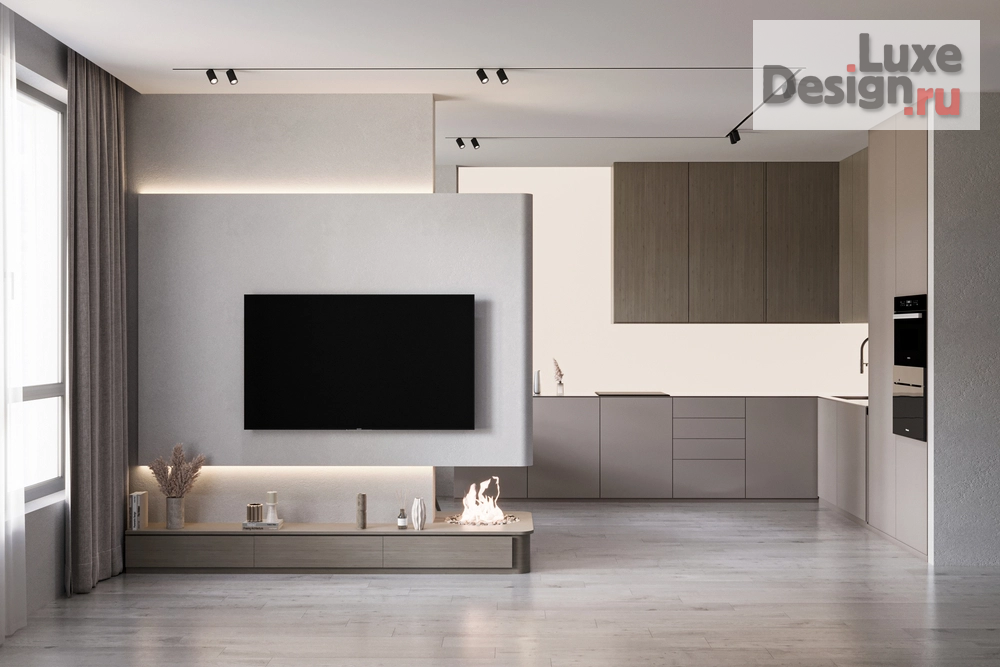 Дизайн интерьера четырехкомнатной квартиры "ЖК RiverSky" (фото 1)