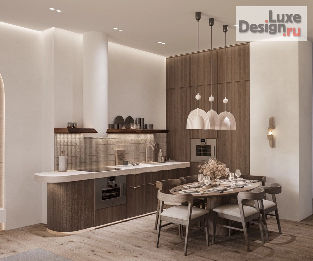 Дизайн интерьера четырехкомнатной квартиры "ЖК RiverSky" (фото 1)