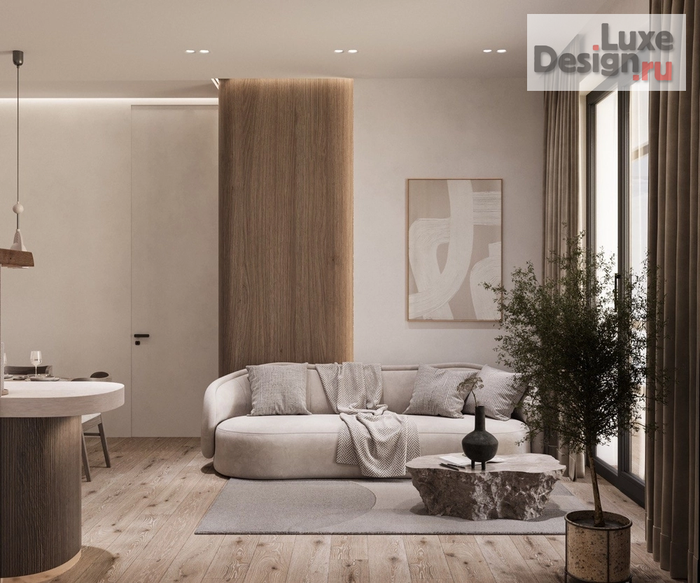 Дизайн интерьера четырехкомнатной квартиры "ЖК RiverSky" (фото 2)
