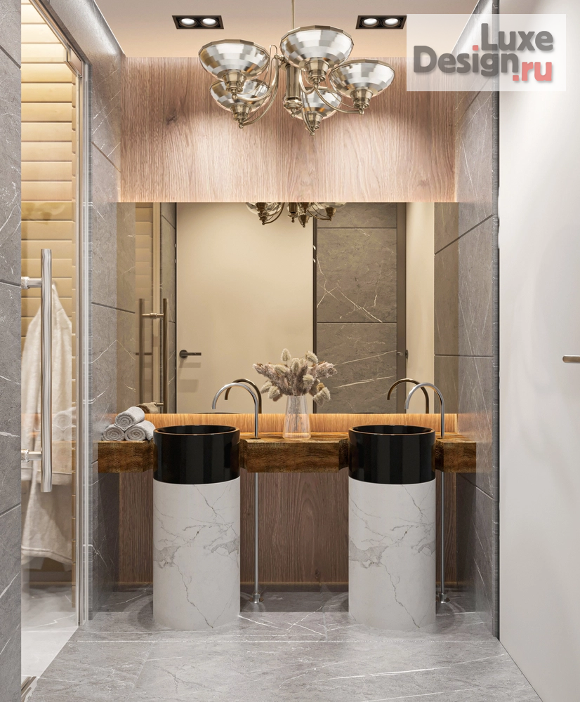 Дизайн интерьера четырехкомнатной квартиры "Дом в Грузии" (фото 21)