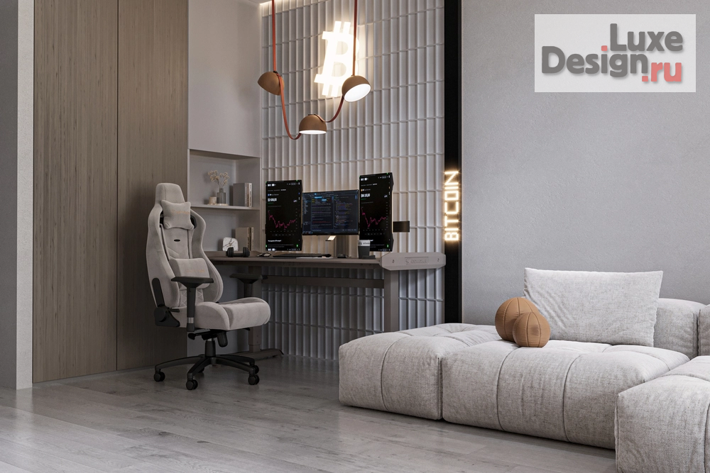 Дизайн интерьера четырехкомнатной квартиры "ЖК RiverSky" (фото 4)