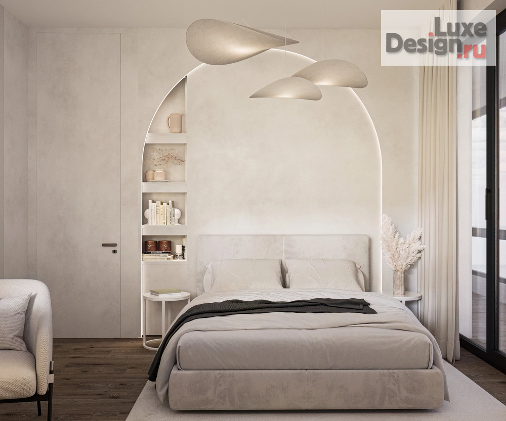 Дизайн интерьера четырехкомнатной квартиры "ЖК RiverSky" (фото 29)