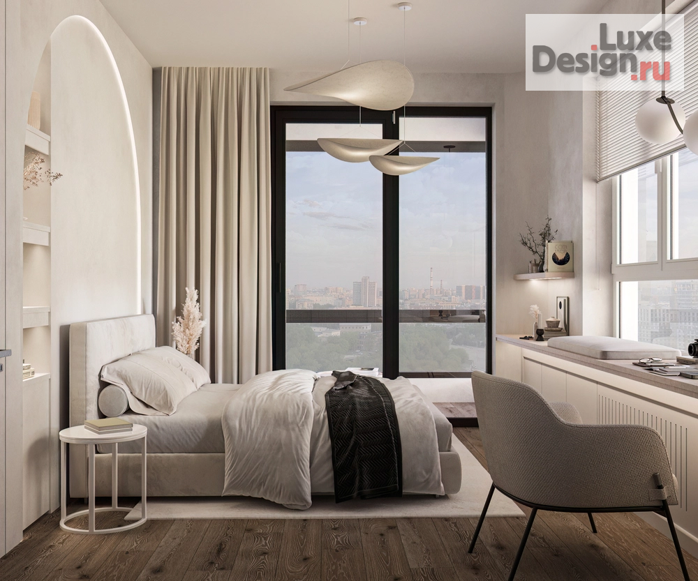 Дизайн интерьера четырехкомнатной квартиры "ЖК RiverSky" (фото 31)
