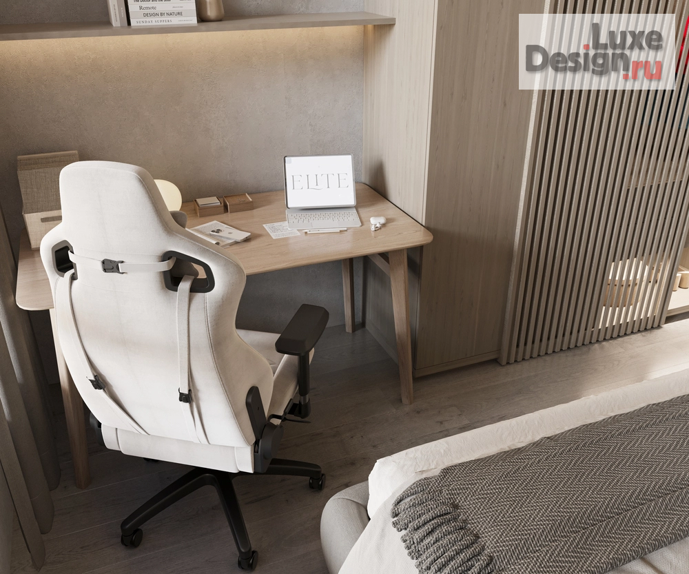 Дизайн интерьера четырехкомнатной квартиры "ЖК RiverSky" (фото 20)