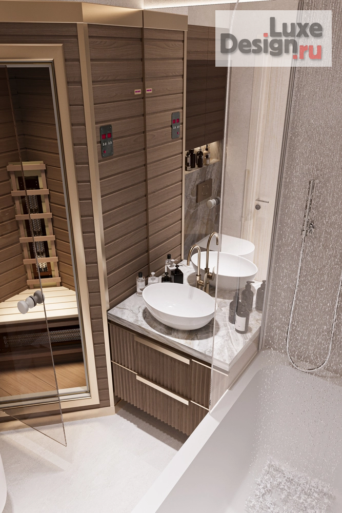 Дизайн интерьера четырехкомнатной квартиры "ЖК Матвеевский парк" (фото 12)