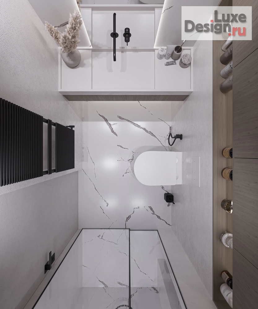 Дизайн интерьера двухкомнатной квартиры "ЖК Homecity" (фото 16)