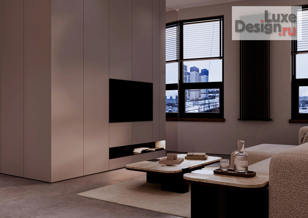 Дизайн интерьера трехкомнатной квартиры "ЖК Крылья" (фото 17)