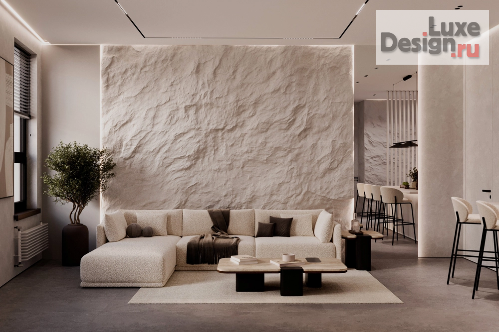 Дизайн интерьера трехкомнатной квартиры "ЖК Крылья" (фото 1)