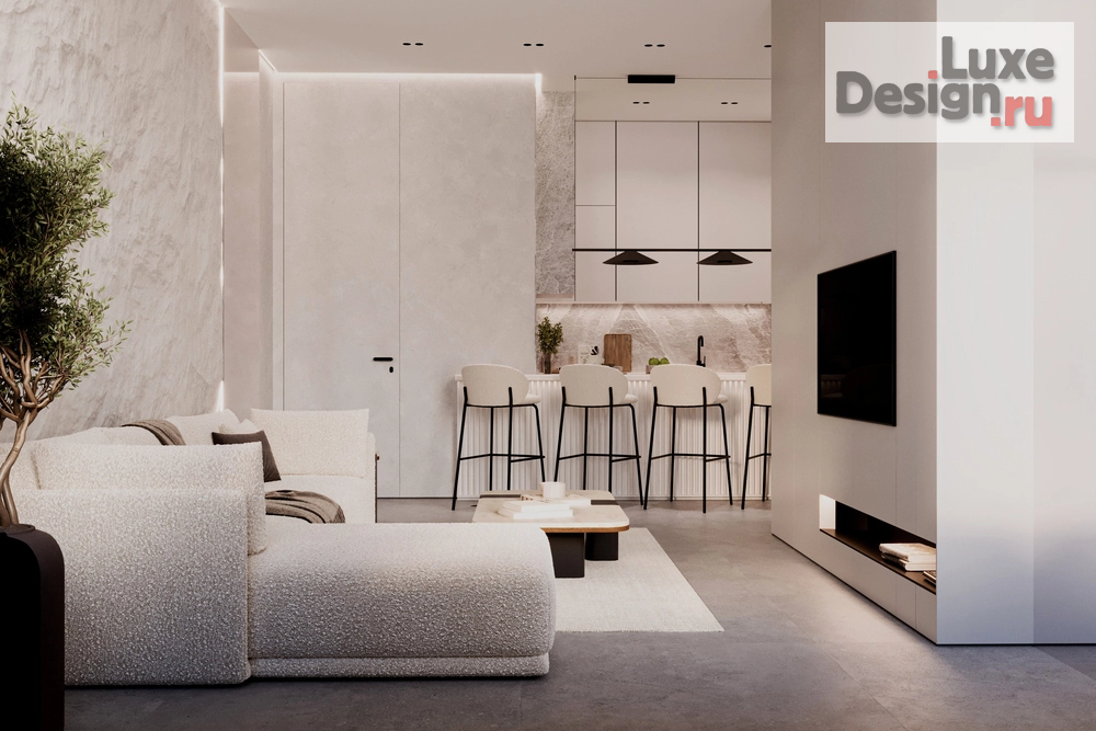 Дизайн интерьера трехкомнатной квартиры "ЖК Крылья" (фото 7)