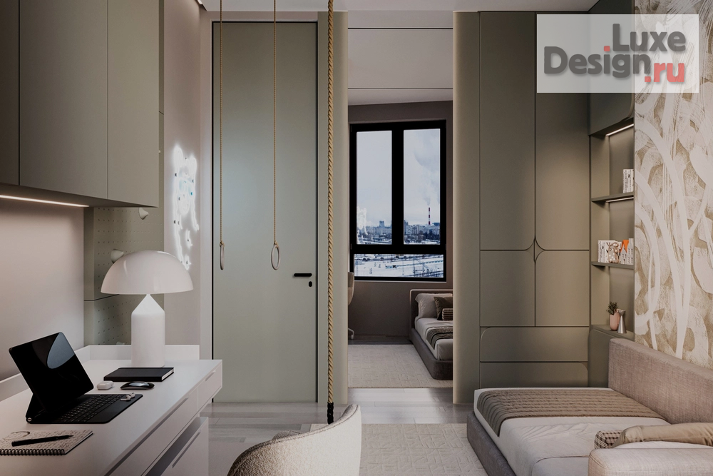 Дизайн интерьера трехкомнатной квартиры "ЖК Крылья" (фото 20)