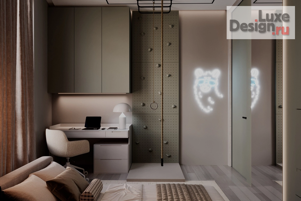 Дизайн интерьера трехкомнатной квартиры "ЖК Крылья" (фото 22)