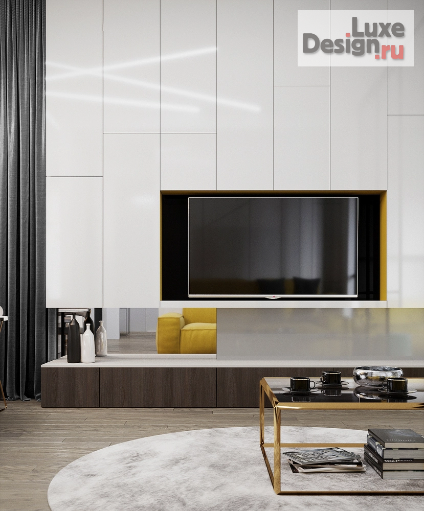 Дизайн интерьера трехкомнатной квартиры "Квартира 130" (фото 4)