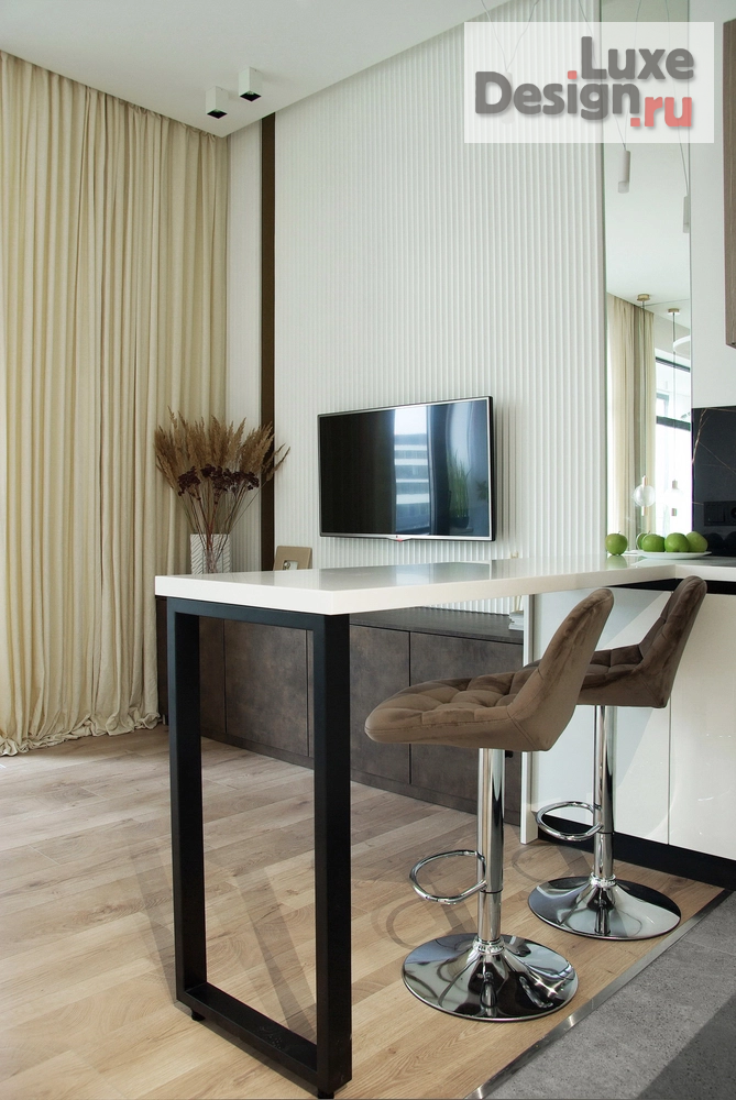 Дизайн интерьера однокомнатной квартиры "Студия 32" (фото 6)