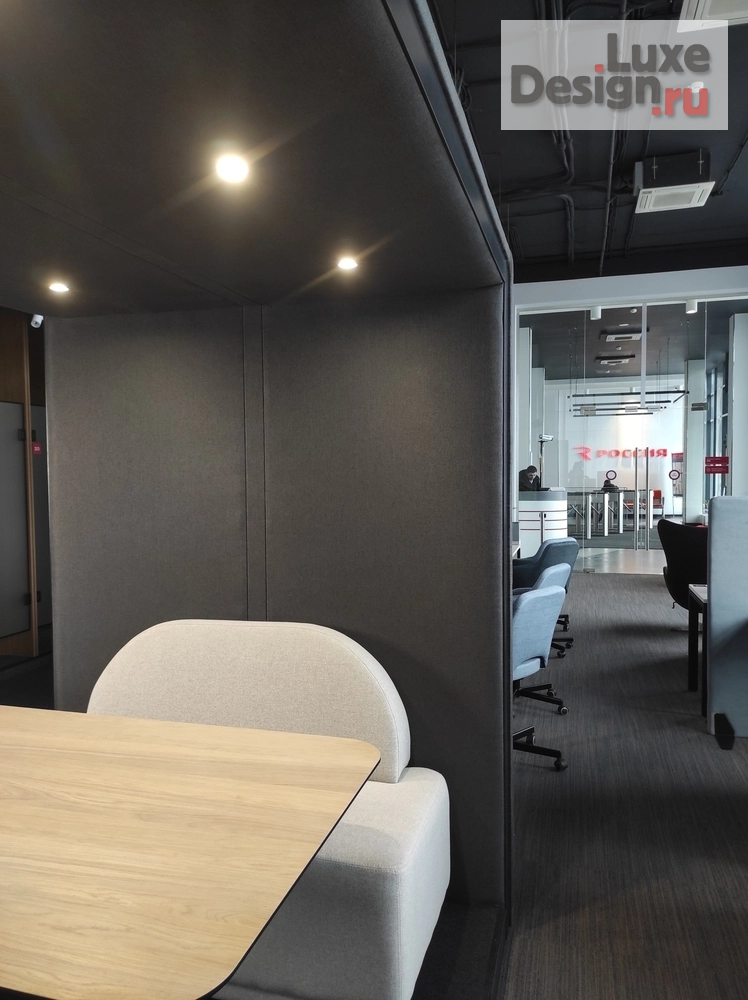 Дизайн интерьера офиса "#Коворкинг АК Россия" (фото 11)