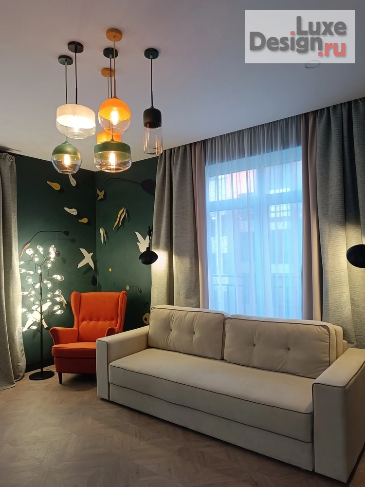 Дизайн интерьера квартиры "#Апрелевка " (фото 1)