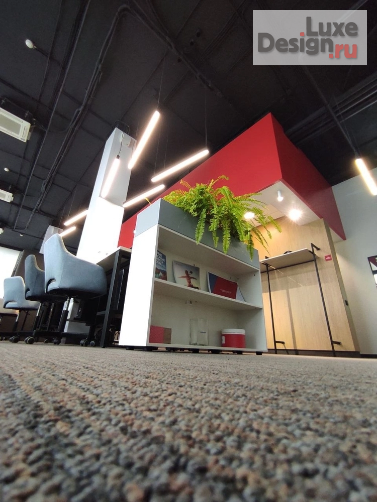 Дизайн интерьера офиса "#Коворкинг АК Россия" (фото 2)
