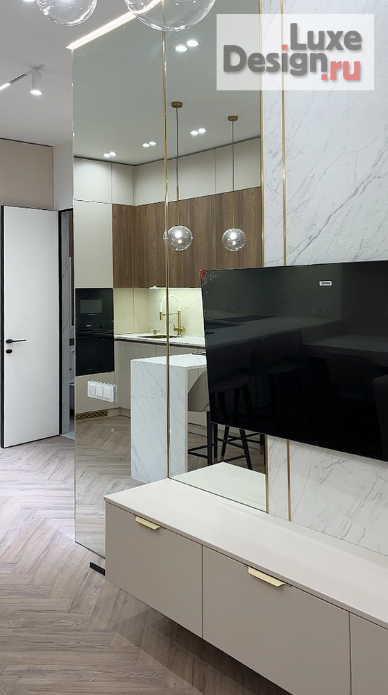 Дизайн интерьера апартаментов "#Зорге" (фото 4)