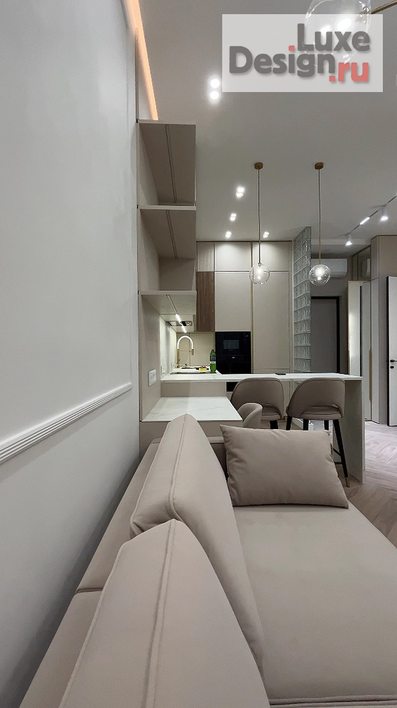Дизайн интерьера апартаментов "#Зорге" (фото 14)