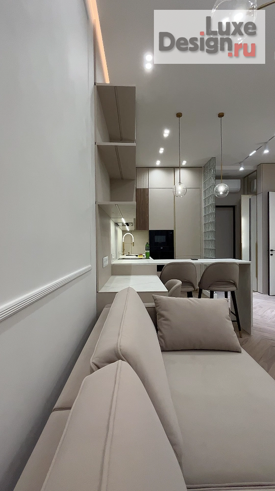 Дизайн интерьера апартаментов "#Зорге" (фото 5)