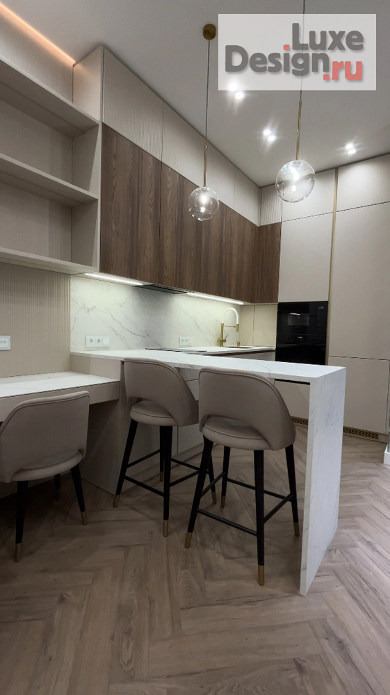 Дизайн интерьера апартаментов "#Зорге" (фото 15)