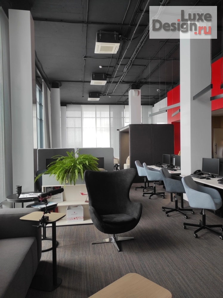 Дизайн интерьера офиса "#Коворкинг АК Россия" (фото 7)