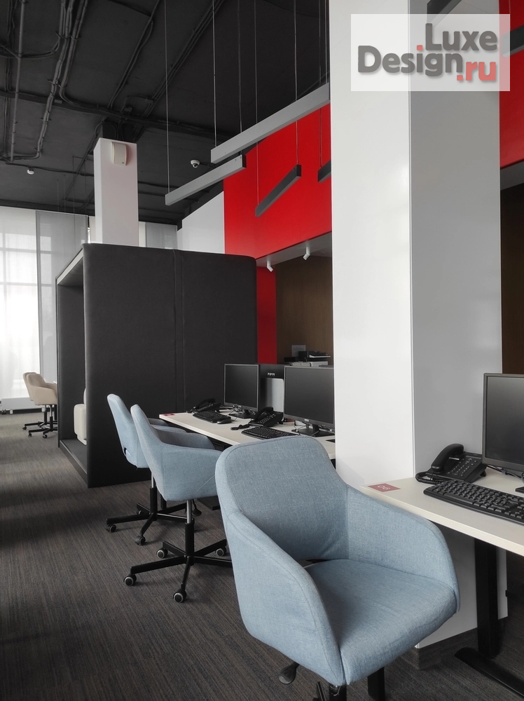 Дизайн интерьера офиса "#Коворкинг АК Россия" (фото 9)