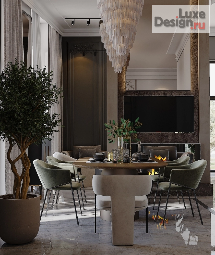 Частная архитектура "Частный дом в Подмосковье" (фото 2) от дизайнера Таисия Сницар. Основатель студии "Bacardi Дизайн" Частная архитектура "Частный дом в Подмосковье" (фото 2)