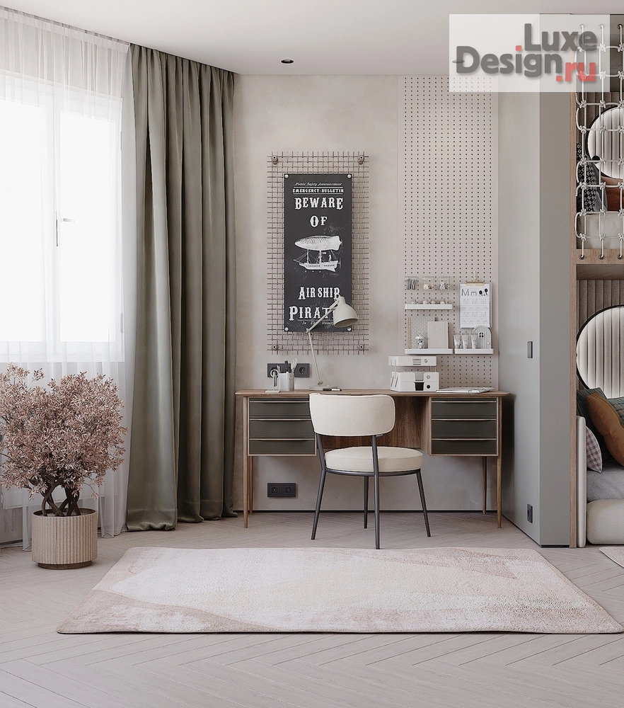 Дизайн интерьера трехкомнатной квартиры "Трехкомнатная квартира в Москве" (фото 13)