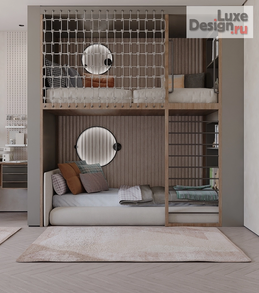 Дизайн интерьера трехкомнатной квартиры "Трехкомнатная квартира в Москве" (фото 15)