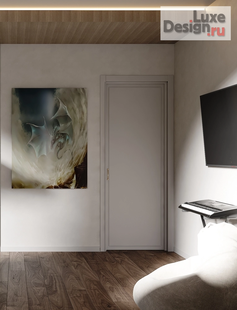 Дизайн интерьера коттеджа "Коттедж Кп"Аббакумово"" (фото 13)