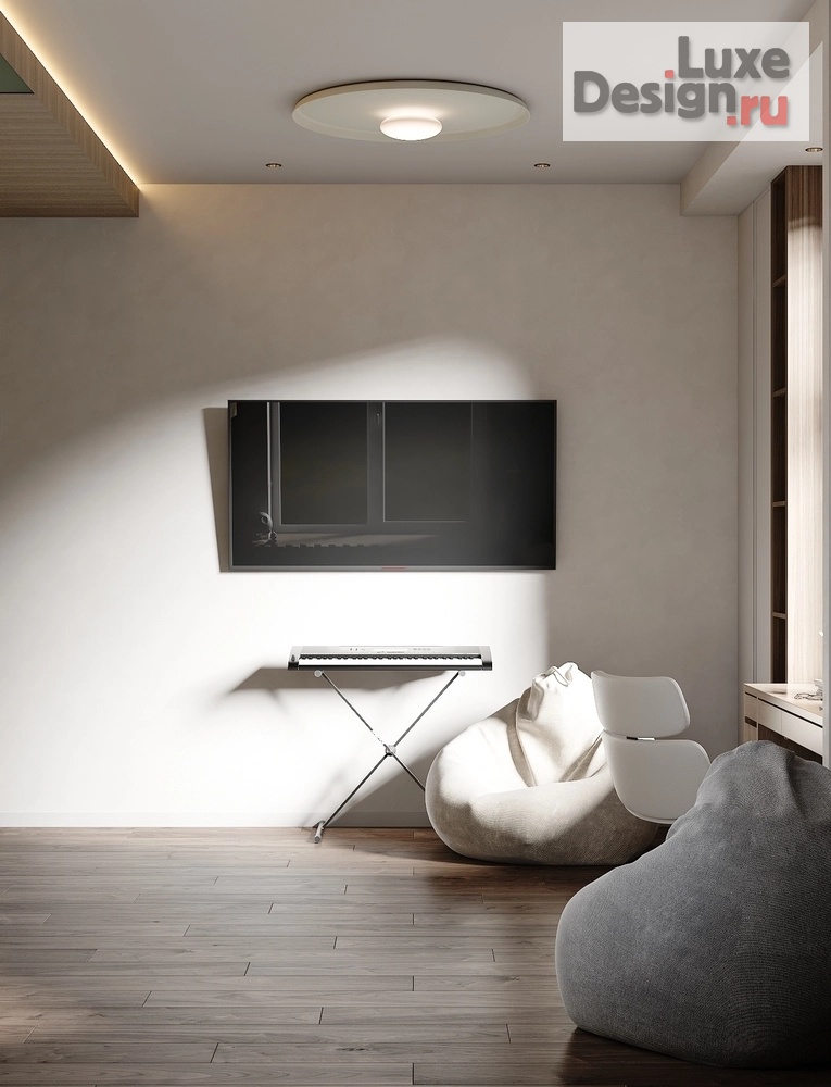 Дизайн интерьера коттеджа "Коттедж Кп"Аббакумово"" (фото 15)