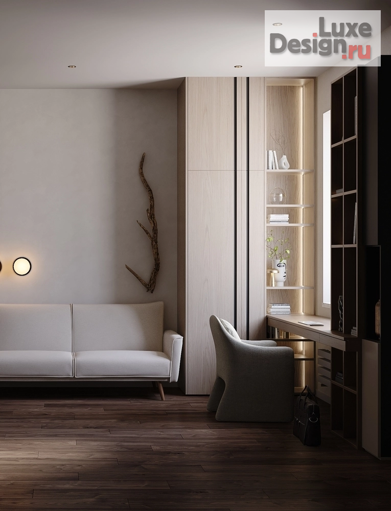 Дизайн интерьера коттеджа "Коттедж Кп"Аббакумово"" (фото 19)