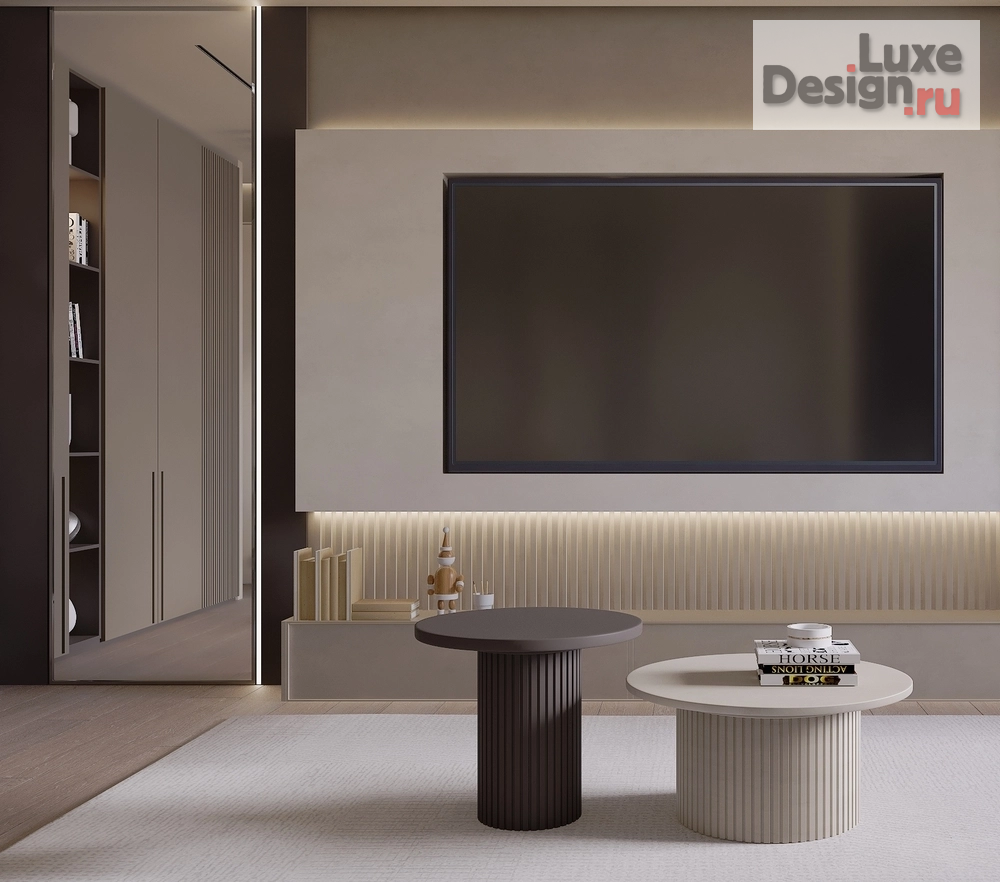 Дизайн интерьера трехкомнатной квартиры "Трешка в строгино" (фото 4)