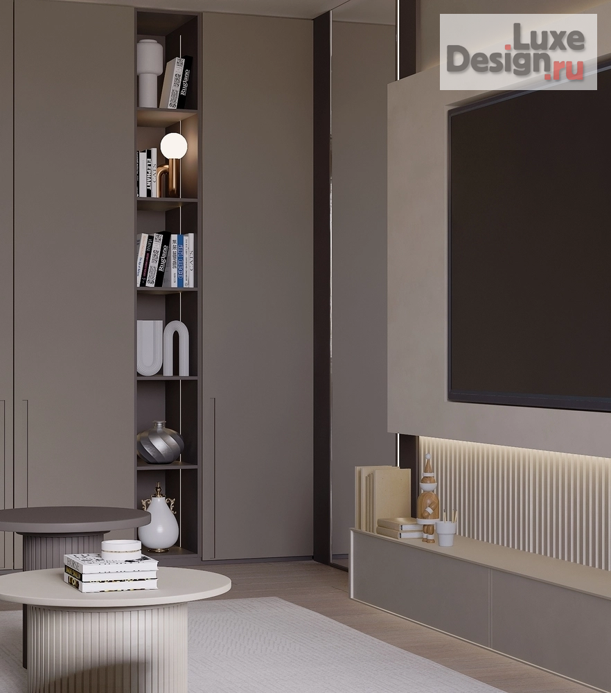 Дизайн интерьера трехкомнатной квартиры "Трешка в строгино" (фото 5)