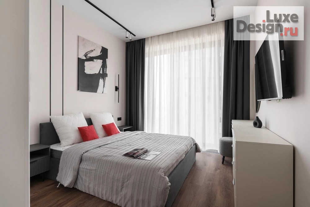 Дизайн интерьера двухкомнатной квартиры "ЖК "Симфония"" (фото 1)