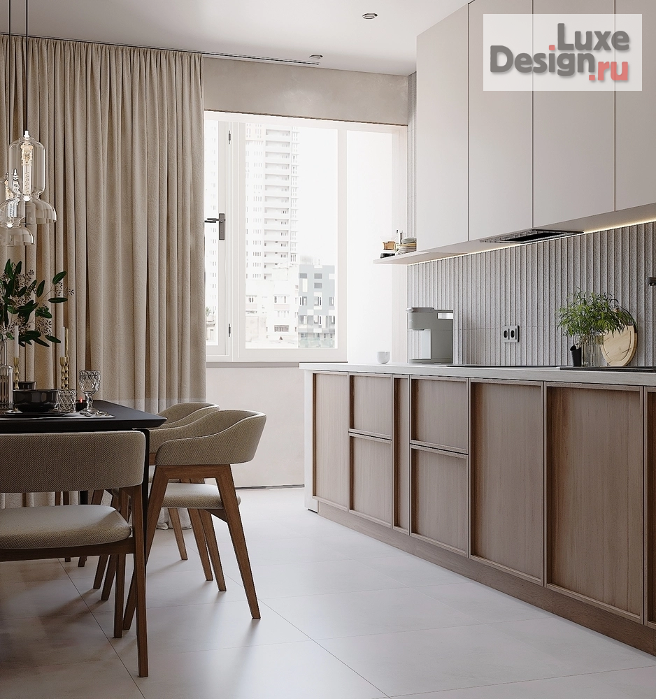 Дизайн интерьера трехкомнатной квартиры "Трехкомнатная квартира в Москве" (фото 24)