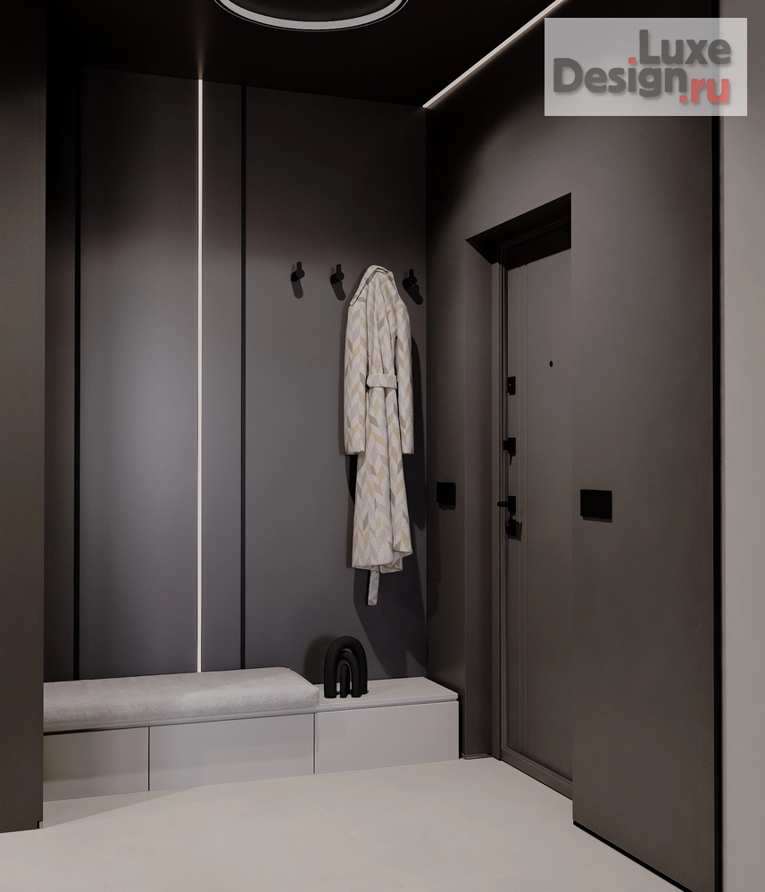 Дизайн интерьера трехкомнатной квартиры "Трешка в строгино" (фото 15)