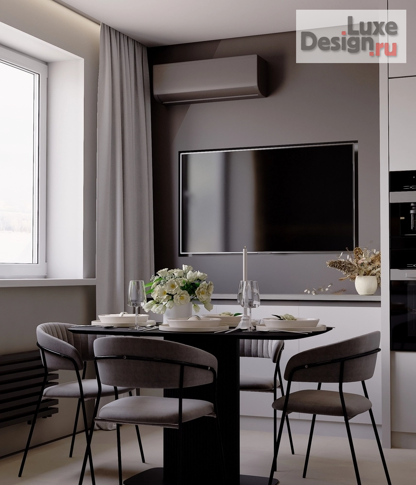 Дизайн интерьера трехкомнатной квартиры "Трешка в строгино" (фото 12)